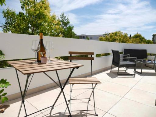 מונפלייה Appartement Terrasse Panoramique Hopitaux Et Facultes מראה חיצוני תמונה